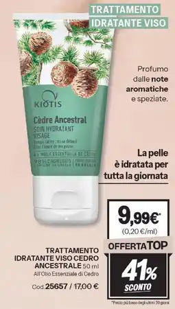 Stanhome KIOTIS Cèdre Ancestral offerta