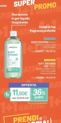 Stanhome SOFT SHOWER STANHOME offerta