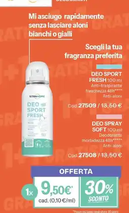 Stanhome DEO SPORT FRESH offerta