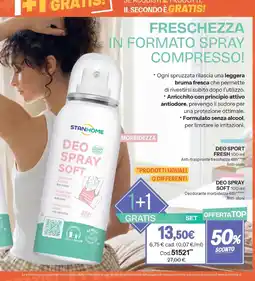 Stanhome DEO SPRAY SOFT STANHOME offerta