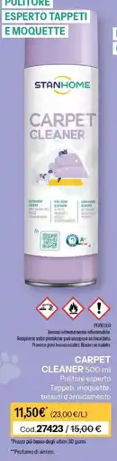 Stanhome CARPET CLEANER STANHOME offerta