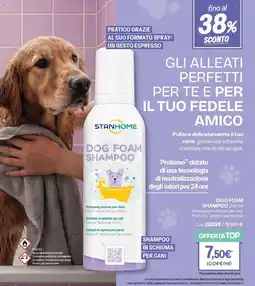 Stanhome DOG FOAM SHAMPOO STANHOME offerta
