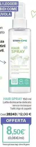 Stanhome Stanhome Hair Spray offerta