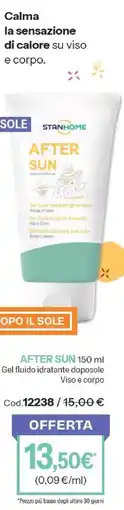 Stanhome Stanhome after sun offerta