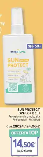 Stanhome Stanhome sun protect spf 50+ offerta