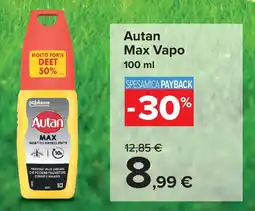 Carrefour Autan Max Vapo offerta