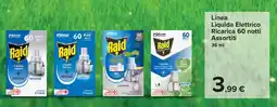 Carrefour Linea Liquida Elettrico Ricarica 60 notti offerta