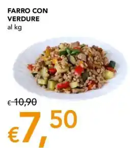 Migross Supermercati e Market Farro con verdure offerta