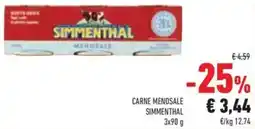 Conad Carne menosale Simmenthal offerta