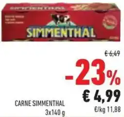 Conad Carne Simmenthal offerta