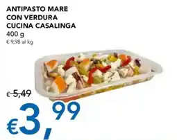 Migross Supermercati e Market ANTIPASTO MARE CON VERDURA CUCINA CASALINGA offerta