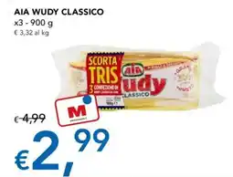 Migross Supermercati e Market AIA WUDY CLASSICO offerta