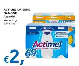 Migross Supermercati e Market Actimel DA BERE DANONE offerta
