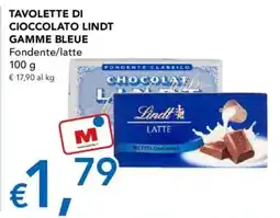 Migross Supermercati e Market Tavolette di cioccolato Lindt Gamme Bleue offerta