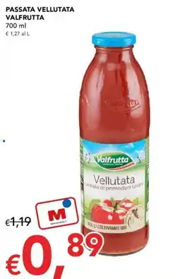 Migross Supermercati e Market Passata Vellutata Valfrutta offerta