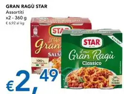 Migross Supermercati e Market Gran Ragù Star offerta
