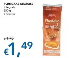 Migross Supermercati e Market PlumCake integrale offerta