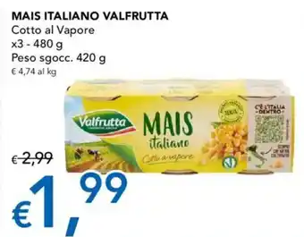Migross Supermercati e Market MAIS ITALIANO VALFRUTTA offerta