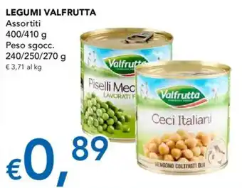 Migross Supermercati e Market Legumi valfrutta offerta