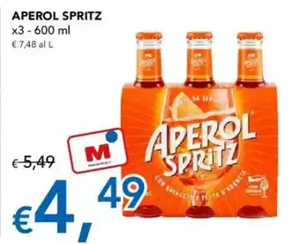 Migross Supermercati e Market APEROL SPRITZ offerta