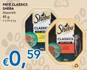 Migross Supermercati e Market Paté classics sheba offerta