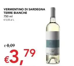 Migross Supermercati e Market Vermentino di Sardegna Terre Bianche Sella & Mosca offerta
