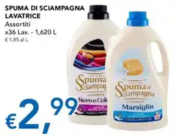 Migross Supermercati e Market Spuma di Sciampagna Lavatrice offerta