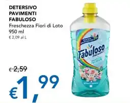 Migross Supermercati e Market Detersivo Pavimenti Fabuloso offerta