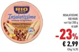 Conad Insalatissime Rio Mare offerta