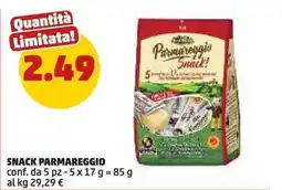 PENNY SNACK PARMAREGGIO offerta