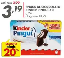 Italmark Kinder Pinguì offerta