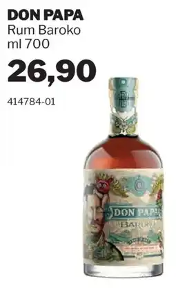 GrosMarket DON PAPA Rum Baroko offerta