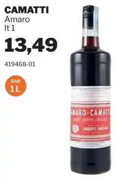 GrosMarket CAMATTI Amaro offerta