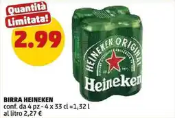 PENNY BIRRA HEINEKEN offerta