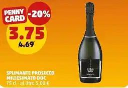 PENNY Spumante Prosecco Millesimato DOC offerta
