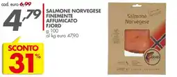 Italmark Salmone Norvegese Fjord offerta
