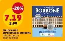 PENNY CIALDE CAFFÈ COMPOSTABILI BORBONE offerta