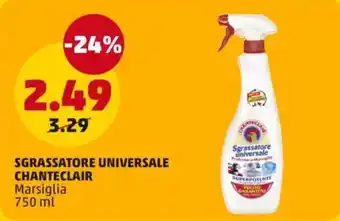 PENNY Sgrassatore universale Chanteclair offerta