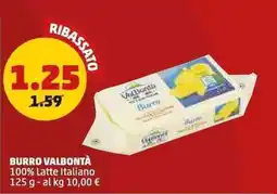 PENNY BURRO VALBONTÀ offerta