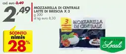Italmark Mozzarella di Centrale offerta