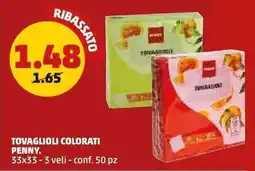 PENNY Tovaglioli colorati Penny offerta