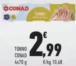 Conad Tonno Conad offerta