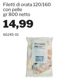 GrosMarket Filetti di orata offerta