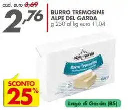 Italmark Burro Tremosine Alpe del Garda offerta
