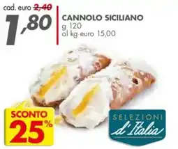 Italmark Cannolo Siciliano offerta