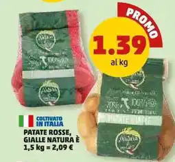 PENNY Patate rosse, gialle natura e offerta