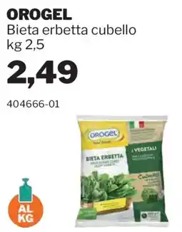 GrosMarket OROGEL Bieta erbeta cubello offerta