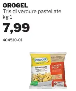 GrosMarket OROGEL Tris di verdure pastellate offerta