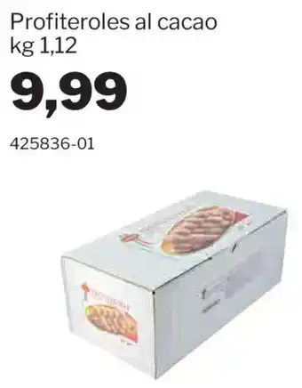 GrosMarket Profiteroles al cacao offerta