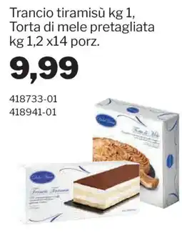 GrosMarket Trancio tiramisù offerta